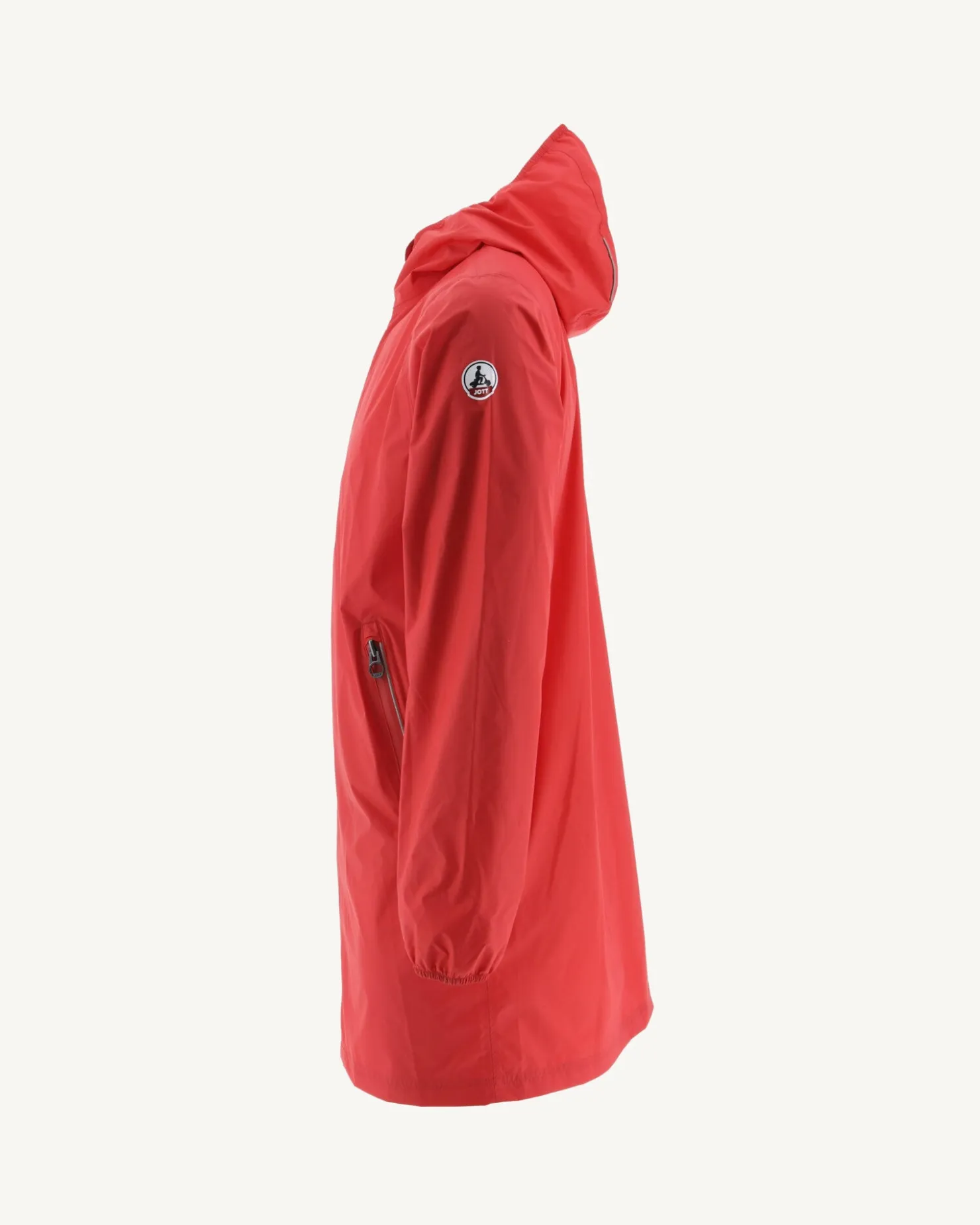 JOTT Pocketable Raincoat Bright Red Stockholm 318 Fire Red Best