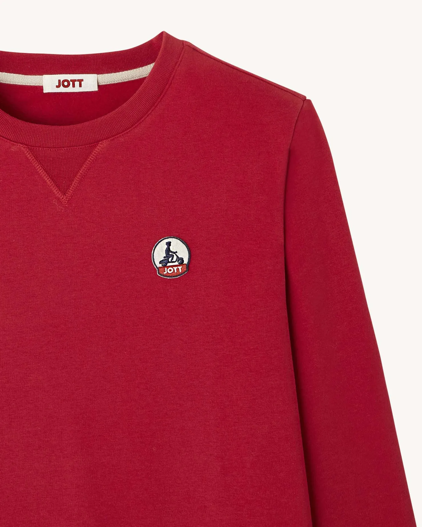 JOTT Red Braga Men'S Sweatshirt 300 Red New