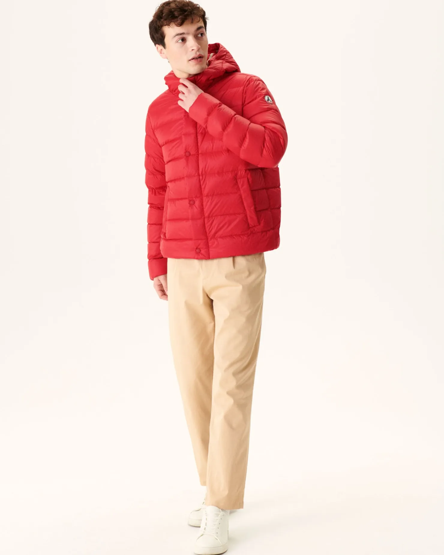 JOTT Red Jorge Hooded Puffer Jacket 300 Red Best