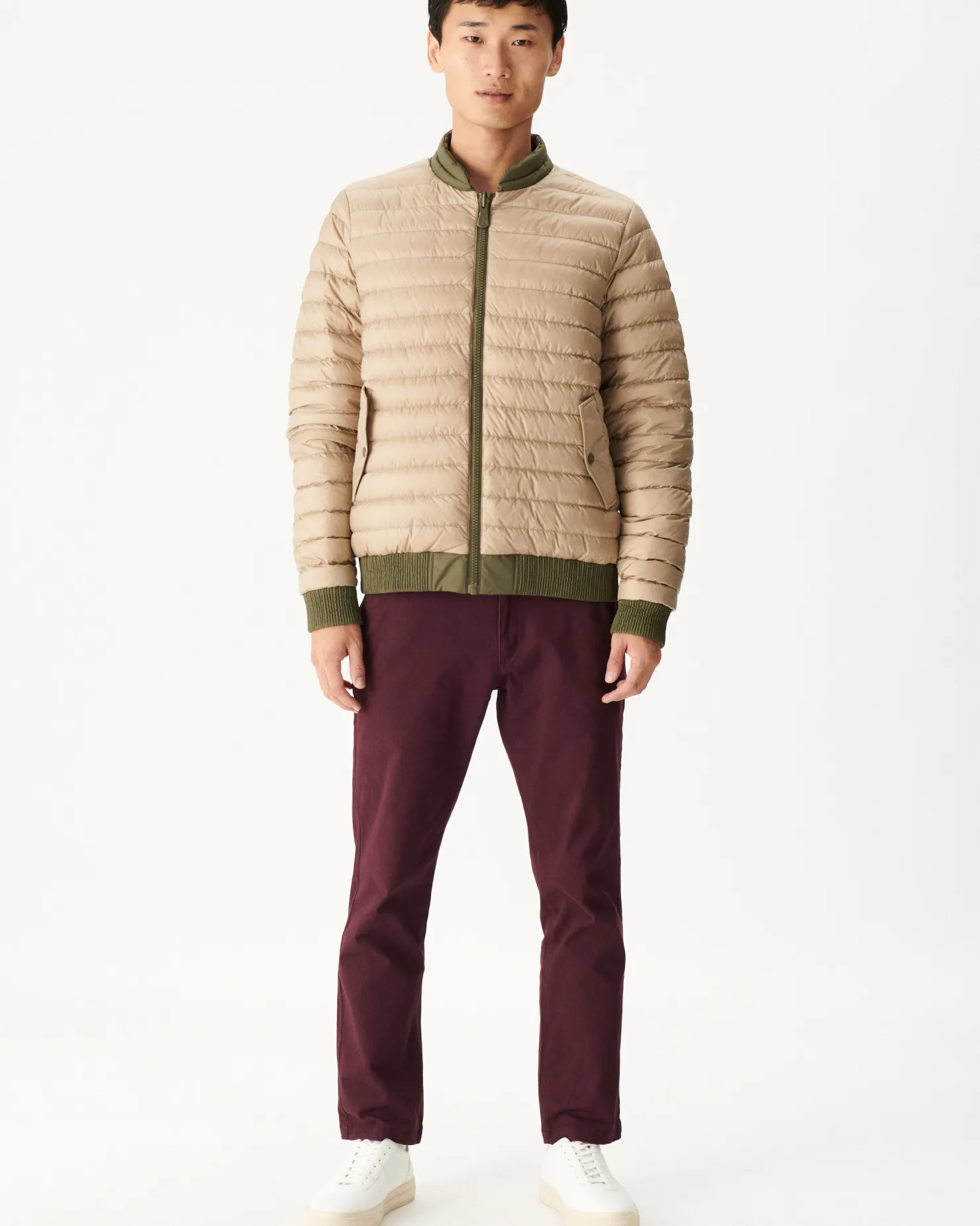 JOTT Reversible Army/Beige Bombay Down Jacket 852 Army/Beige Outlet