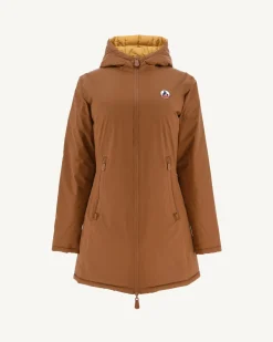 JOTT Reversible Caramel/Mustard Moscow Puffer Jacket 828 Caramel/Mustard Cheap