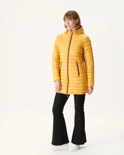 JOTT Reversible Caramel/Mustard Moscow Puffer Jacket 828 Caramel/Mustard Cheap