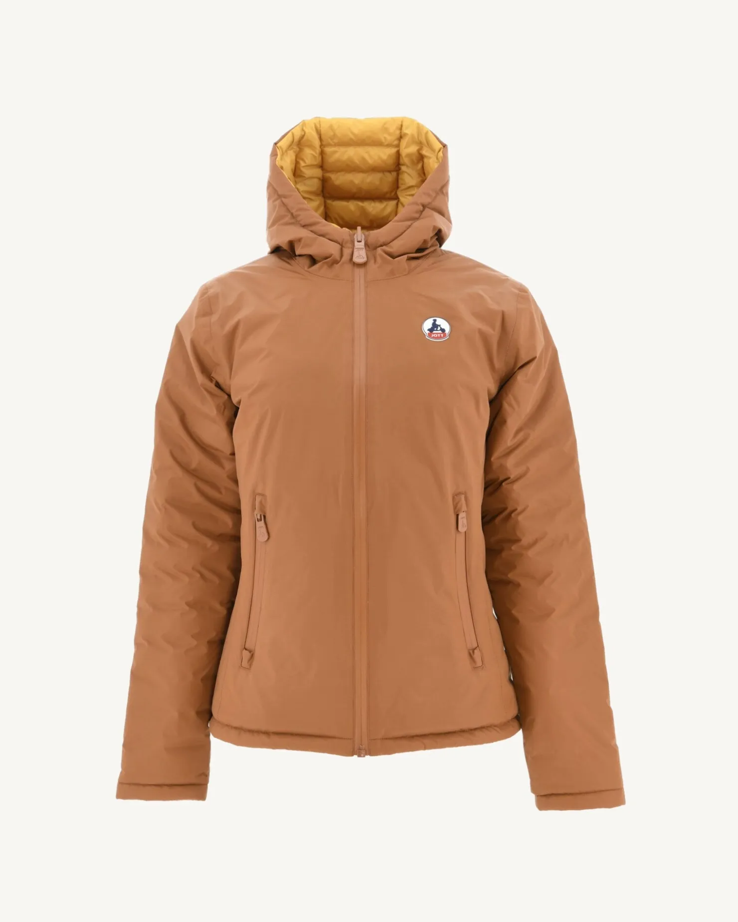 JOTT Reversible Caramel/Mustard Vienne Down Jacket 828 Caramel/Mustard Store