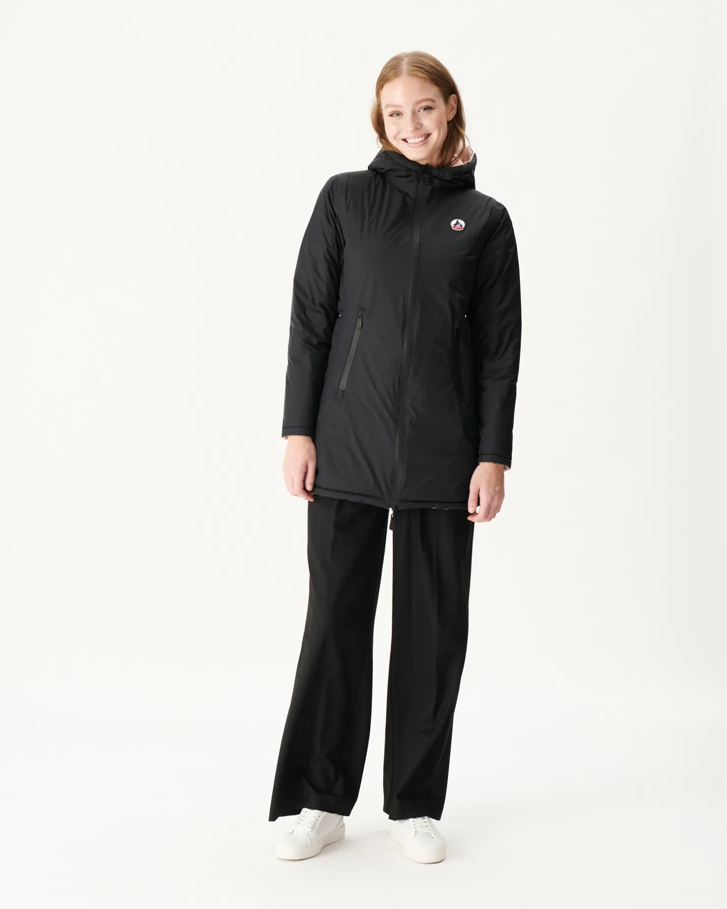 JOTT Reversible Down Jacket Black/Pale Pink Moscow 964 Black/Pale Pink Cheap