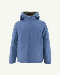 JOTT Reversible Down Jacket Denim Blue/Army Child Zurich 1400 Blue Jeans / Army Cheap