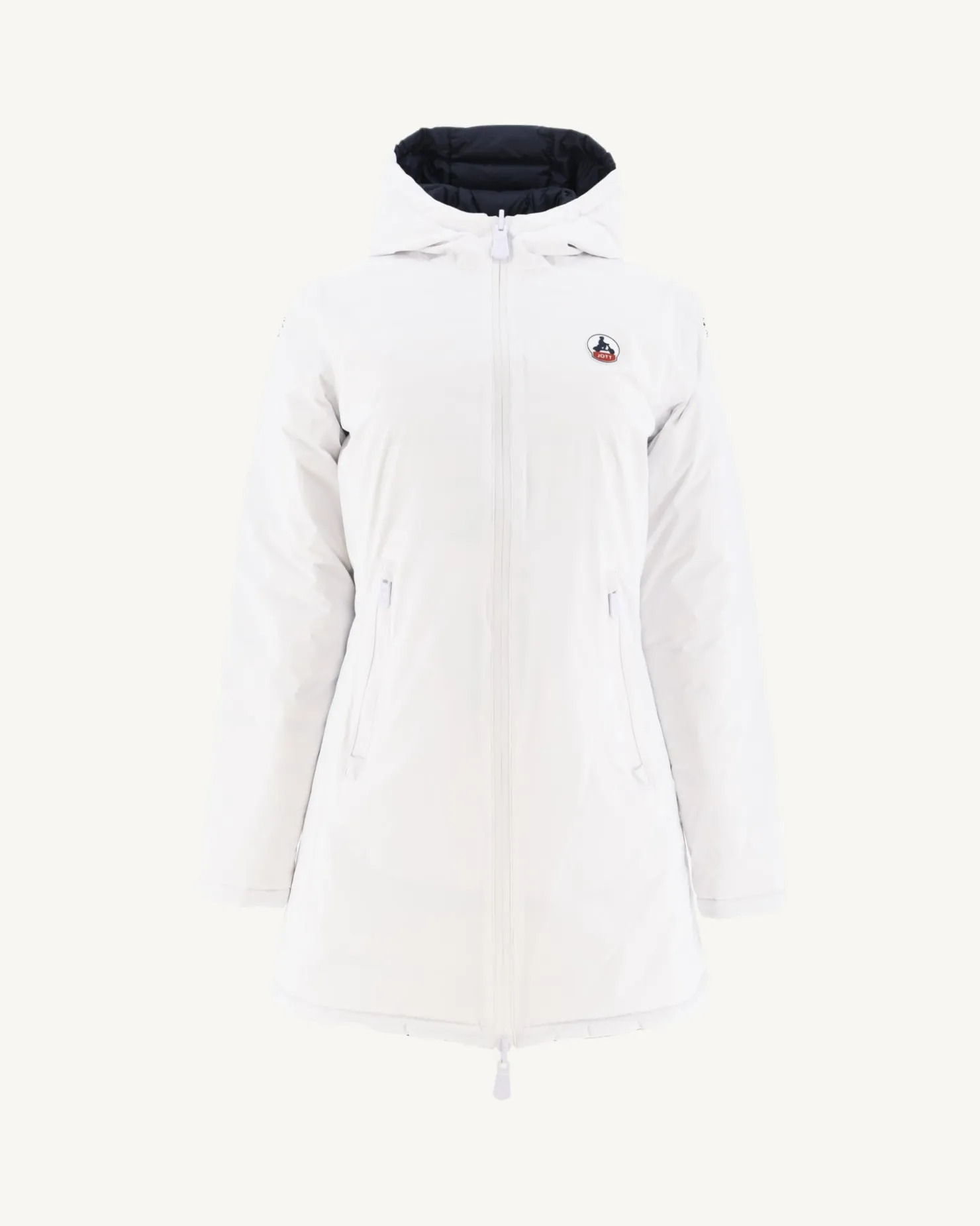 JOTT Reversible Down Jacket White/Moscow Navy 913 White/Navy Hot
