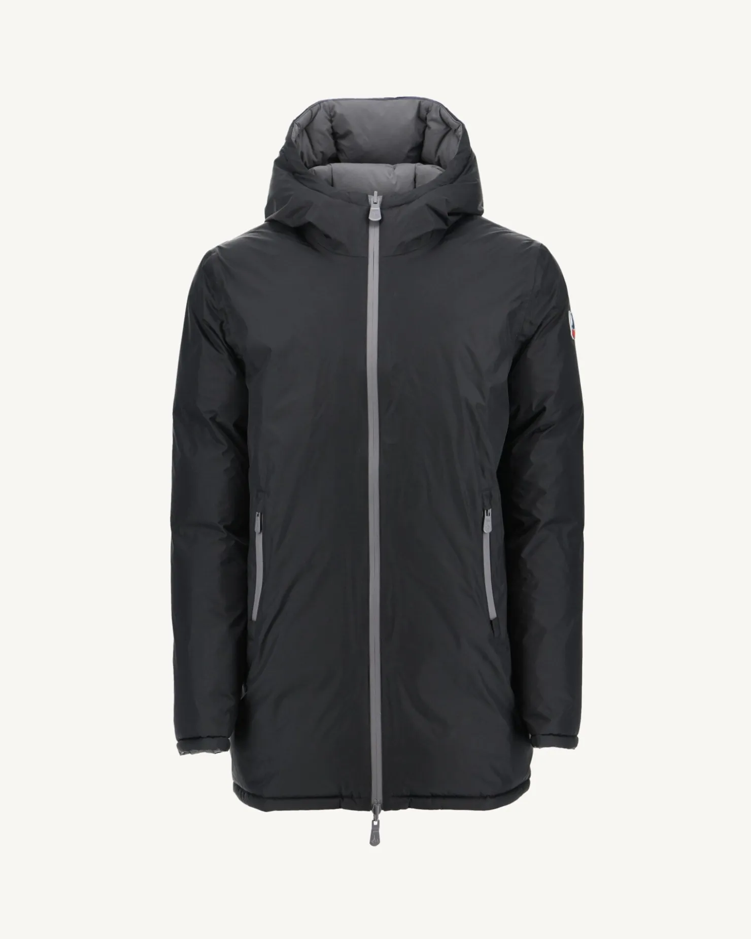 JOTT Reversible Extreme Cold Hooded Down Jacket Black/Anthracite Toronto 9990 Black / Charcoal Hot