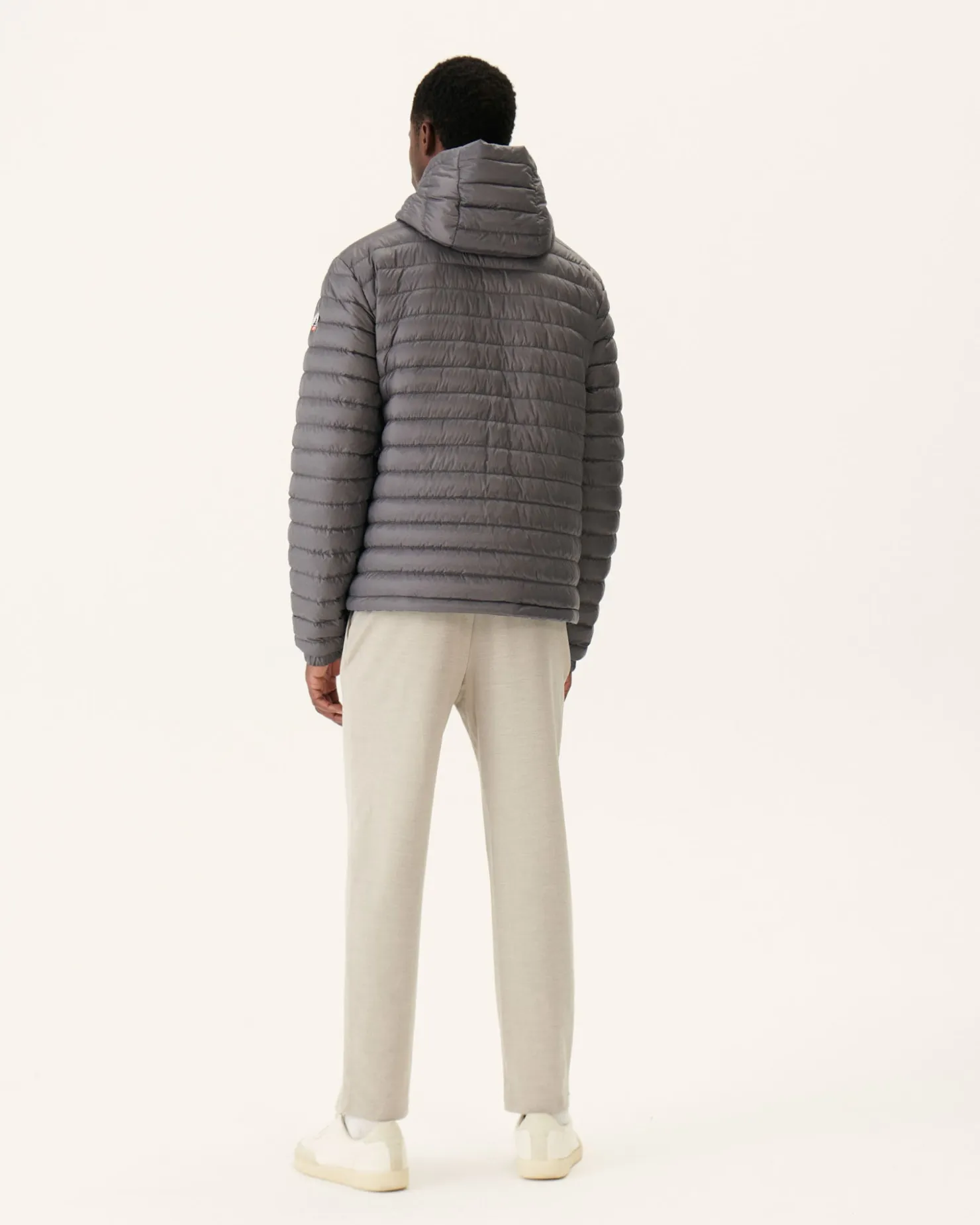 JOTT Reversible Hooded Down Jacket Monogram Anthra/Anthra Bergen 5040 Monogram Anthra / Anthra Best