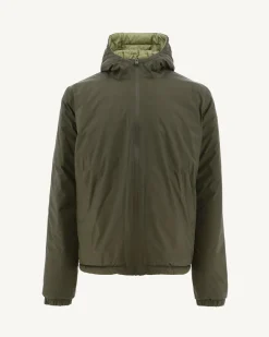 JOTT Reversible Hooded Down Jacket Army/Light Khaki Bergen 2550 Army / Bush Sale
