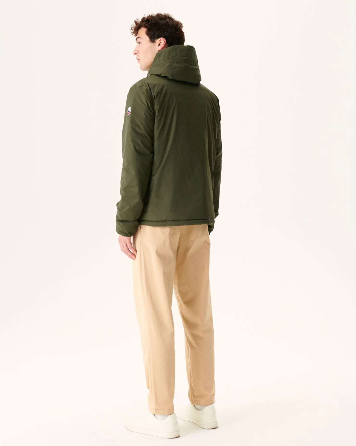 JOTT Reversible Hooded Down Jacket Army/Light Khaki Bergen 2550 Army / Bush Sale