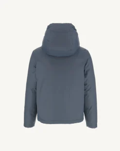 JOTT Reversible Hooded Down Jacket For Children Blue/Navy Yoko 109 Navy Blue Best Sale