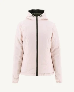 JOTT Reversible Hooded Down Jacket Ultralight Army/Light Pink Kara 2552 Army / Soft Pink Store