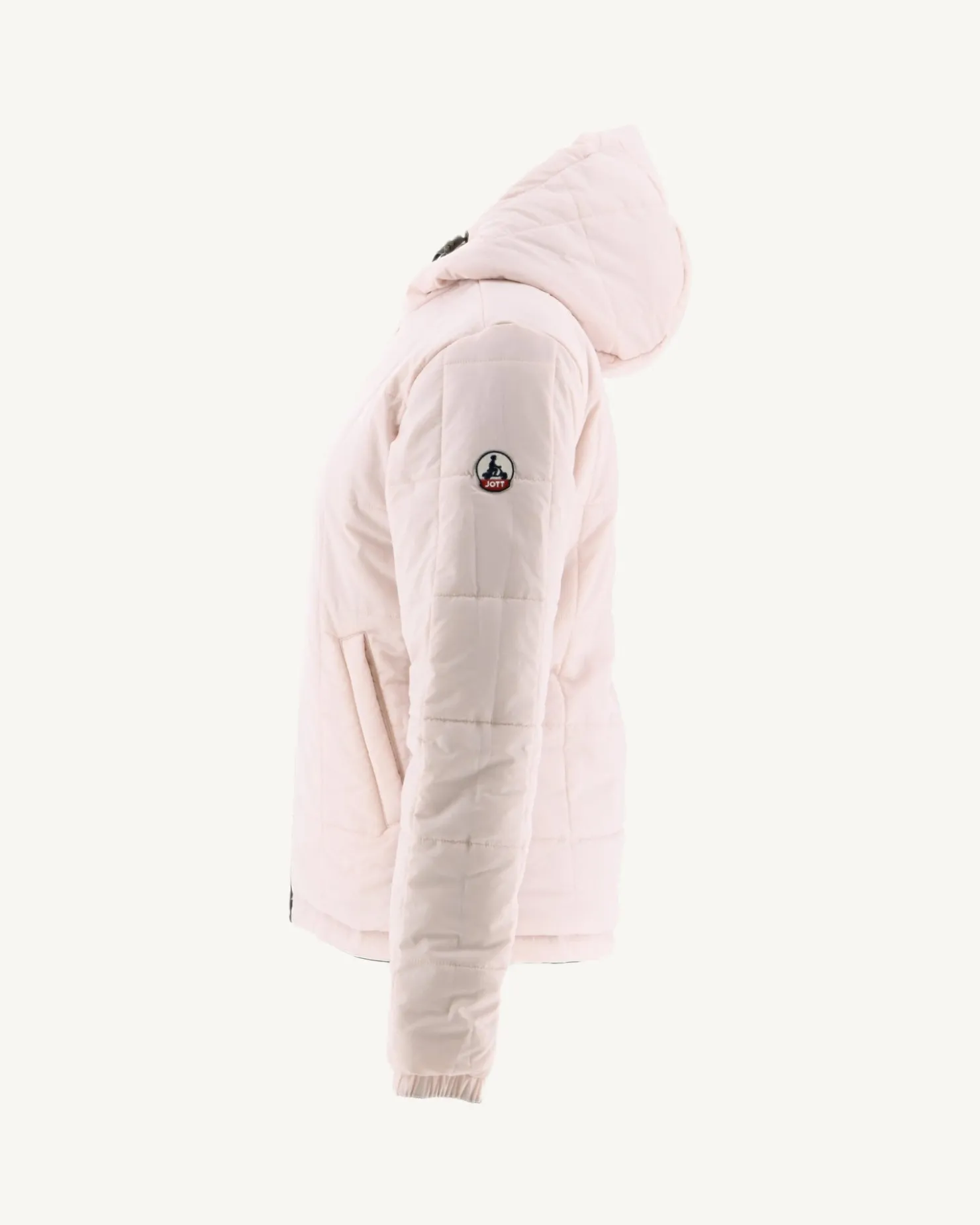 JOTT Reversible Hooded Down Jacket Ultralight Army/Light Pink Kara 2552 Army / Soft Pink Store