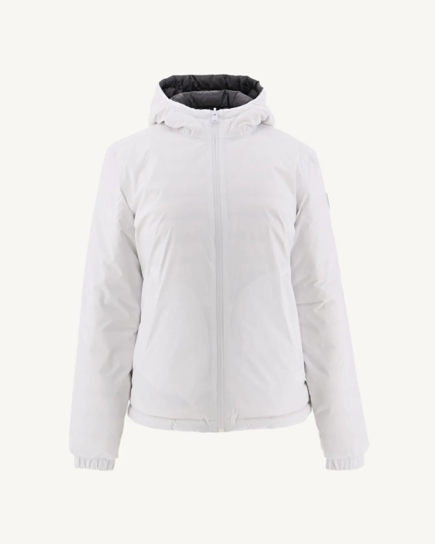 JOTT Reversible Hooded Down Jacket White/Vienna Anthracite 9010 White / Anthracite Flash Sale