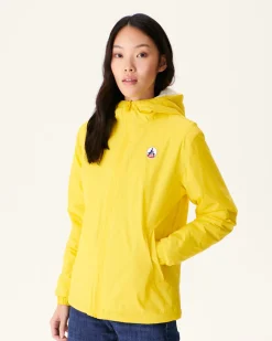 JOTT Reversible Hooded Down Jacket Ultralight Lemon/Ecru Kara 6311 Lemon / Off-White Flash Sale