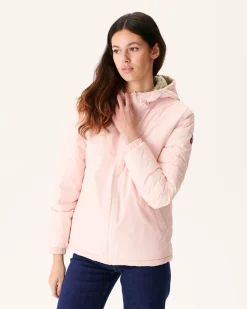 JOTT Reversible Hooded Down Jacket Light Pink/Vienna Beige 4630 Soft Pink / Beige Cheap