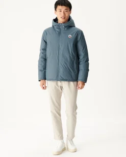 JOTT Reversible Hooded Down Jacket Great Cold Blue/Navy Aspen 109 Navy Blue Cheap