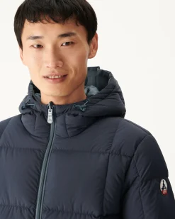 JOTT Reversible Hooded Down Jacket Great Cold Blue/Navy Aspen 109 Navy Blue Cheap