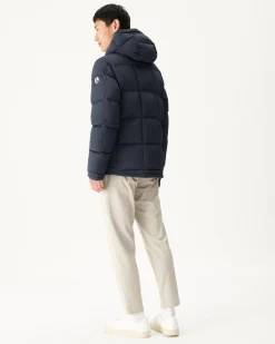 JOTT Reversible Hooded Down Jacket Great Cold Blue/Navy Aspen 109 Navy Blue Cheap