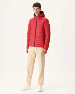 JOTT Reversible Hooded Down Jacket Navy/Red Bergen 189 Navy/Red Shop
