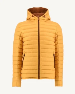 JOTT Reversible Hooded Down Jacket Caramel/Mustard Bergen 828 Caramel/Mustard Sale