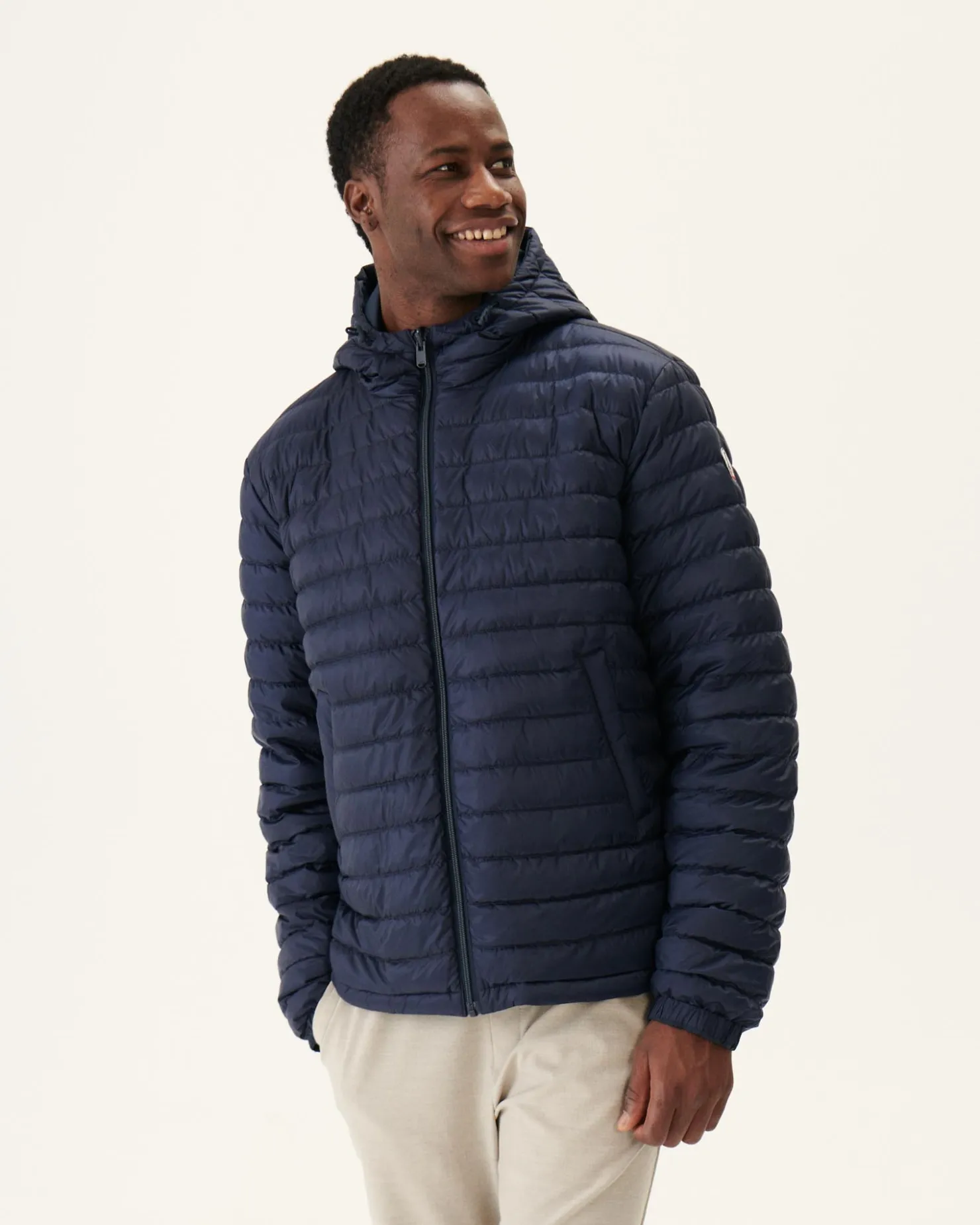 JOTT Reversible Hooded Down Jacket Marine Bergen 104 Marine Cheap