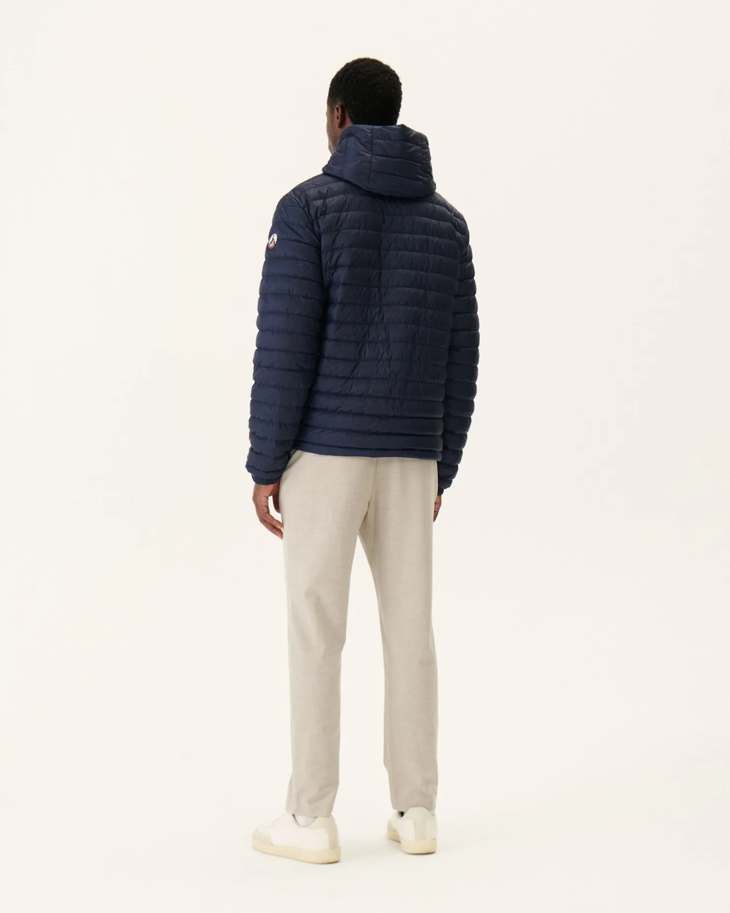 JOTT Reversible Hooded Down Jacket Marine Bergen 104 Marine Cheap