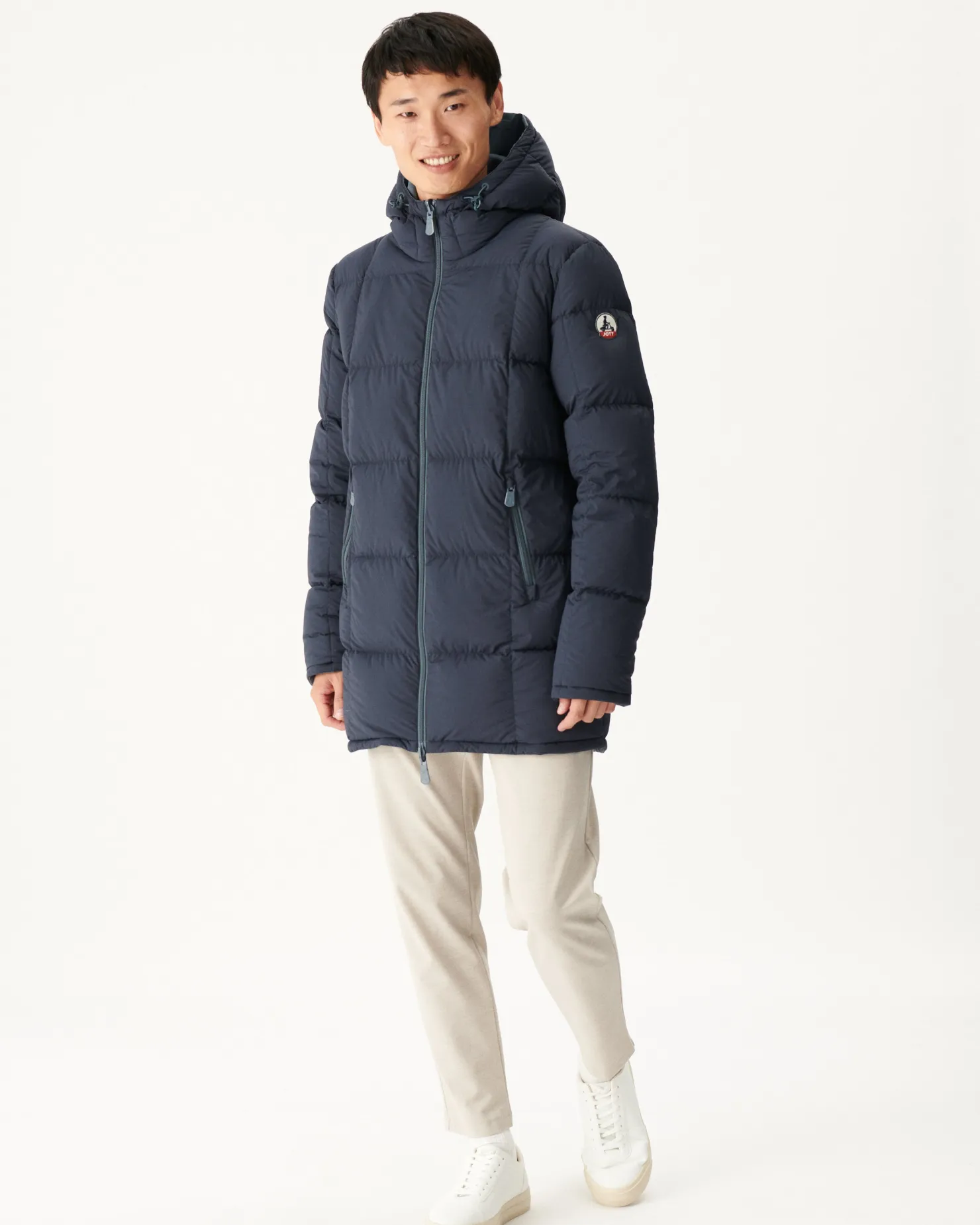 JOTT Reversible Hooded Jacket Great Cold Blue/Navy Toronto 109 Navy Blue Fashion