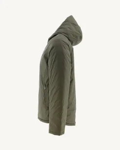 JOTT Reversible Hooded Puffer Jacket Army/Beige Bergen 852 Army/Beige Fashion
