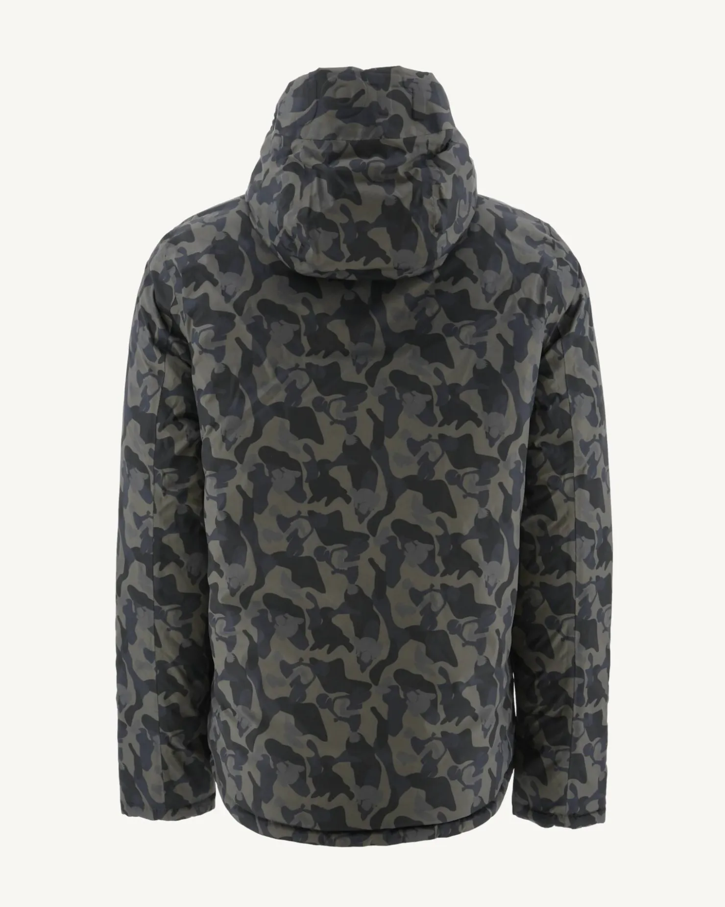 JOTT Reversible Hooded Puffer Jacket Military Print/Black Bergen 278 Military Print/Black Flash Sale