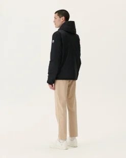 JOTT Reversible Hooded Puffer Jacket Black Bergen 999 Noir Shop