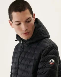 JOTT Reversible Hooded Puffer Jacket Black Bergen 999 Noir Shop