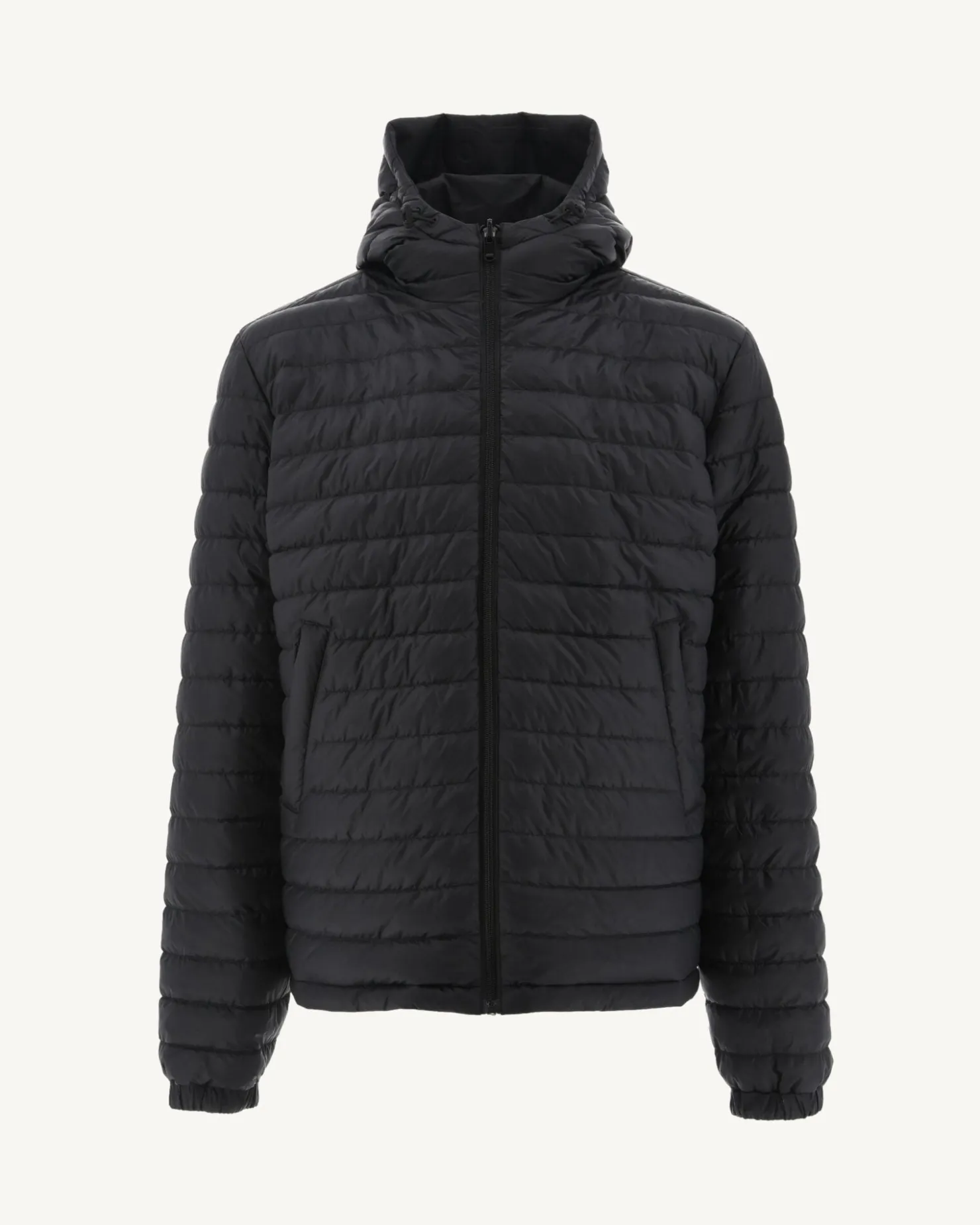 JOTT Reversible Hooded Puffer Jacket Black Bergen 999 Noir Shop