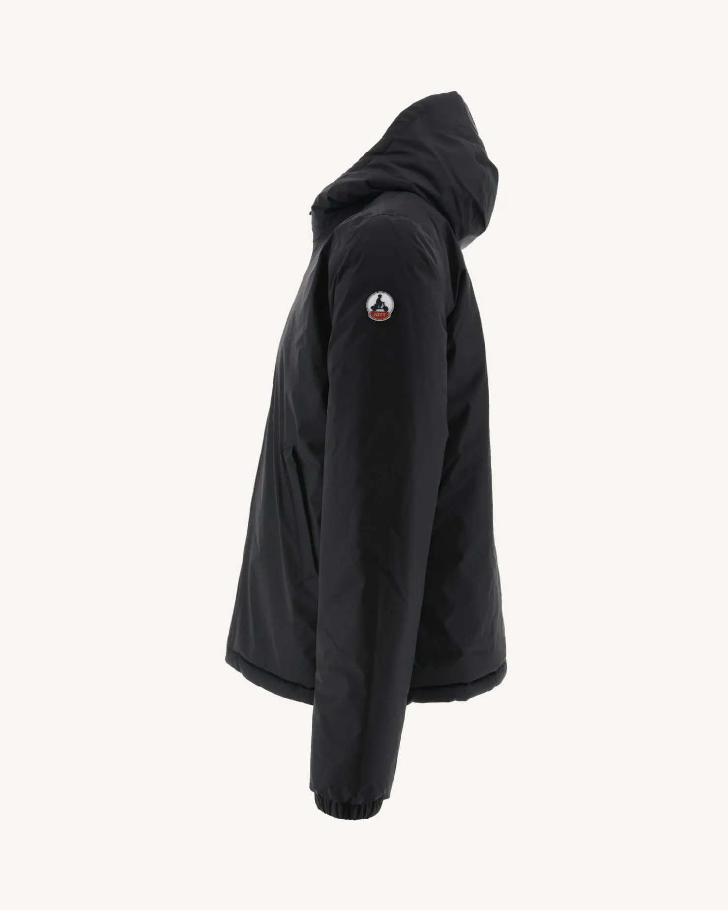 JOTT Reversible Hooded Puffer Jacket Black Bergen 999 Noir Shop