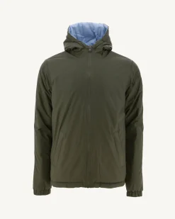 JOTT Reversible Ultralight Down Jacket With Hood Army/Light Blue Vigo 2551 Army / Soft Blue Sale