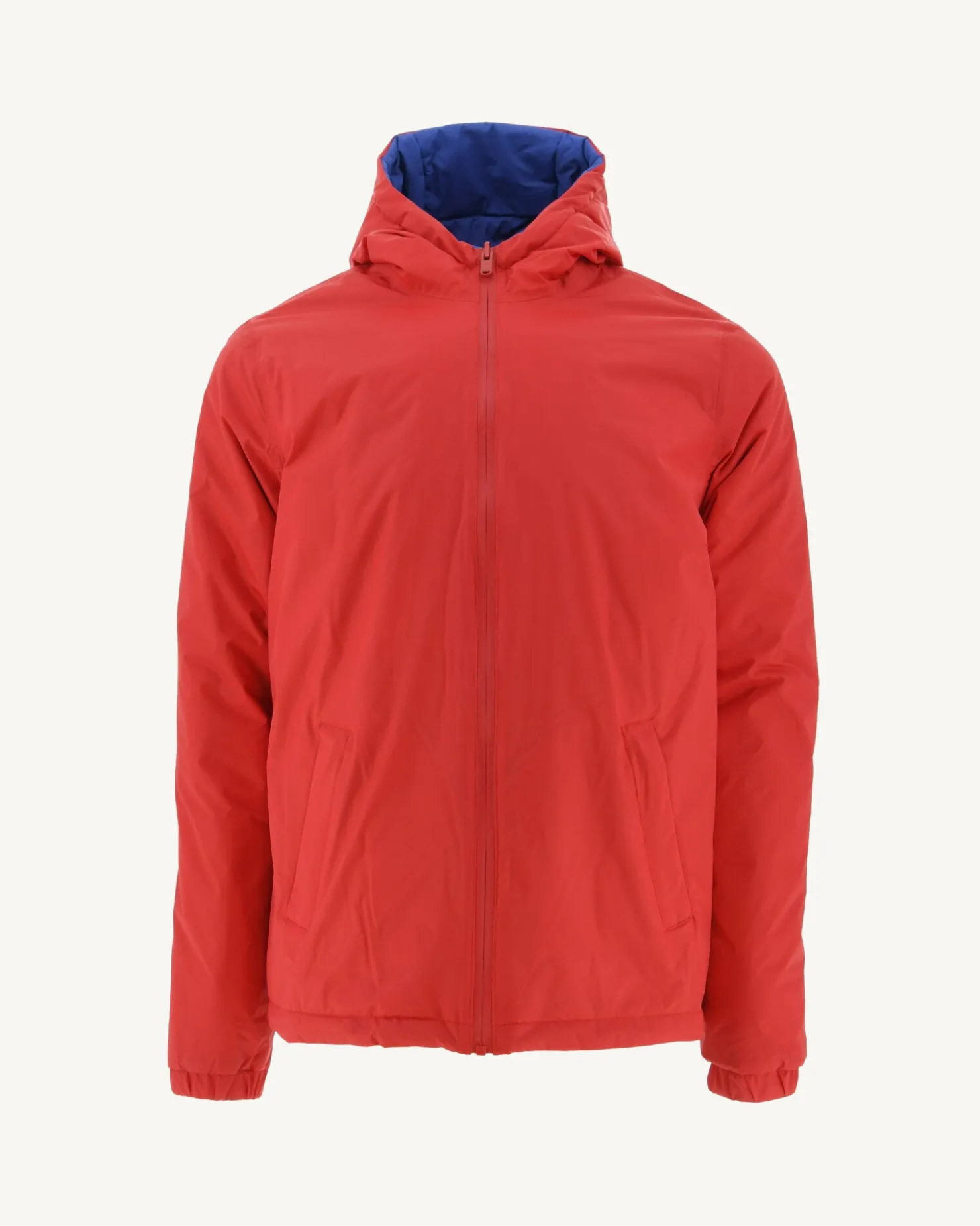 JOTT Reversible Ultralight Down Jacket With Hood Bright Red/Dark Denim Vigo 3180 Fire Red / Dark Denim Sale
