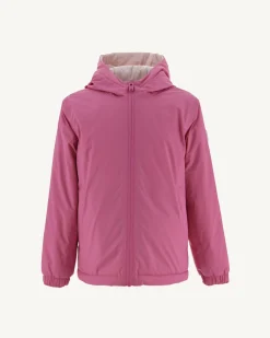 JOTT Reversible Ultralight Down Jacket With Hood Intense Pink/Light Pink Ch 4570 Wild Pink / Soft Pink Hot