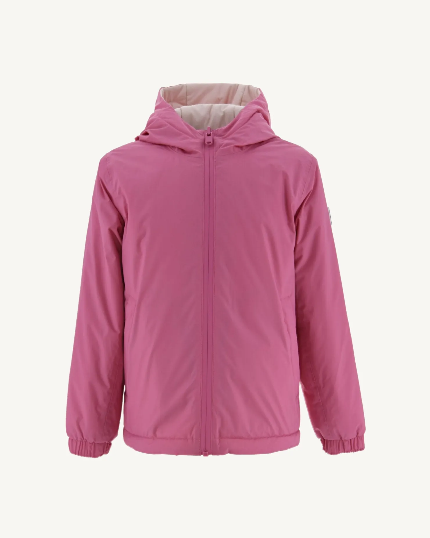 JOTT Reversible Ultralight Down Jacket With Hood Intense Pink/Light Pink Ch 4570 Wild Pink / Soft Pink Hot