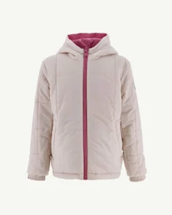 JOTT Reversible Ultralight Down Jacket With Hood Intense Pink/Light Pink Ch 4570 Wild Pink / Soft Pink Hot