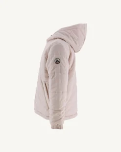JOTT Reversible Ultralight Down Jacket With Hood Intense Pink/Light Pink Ch 4570 Wild Pink / Soft Pink Hot