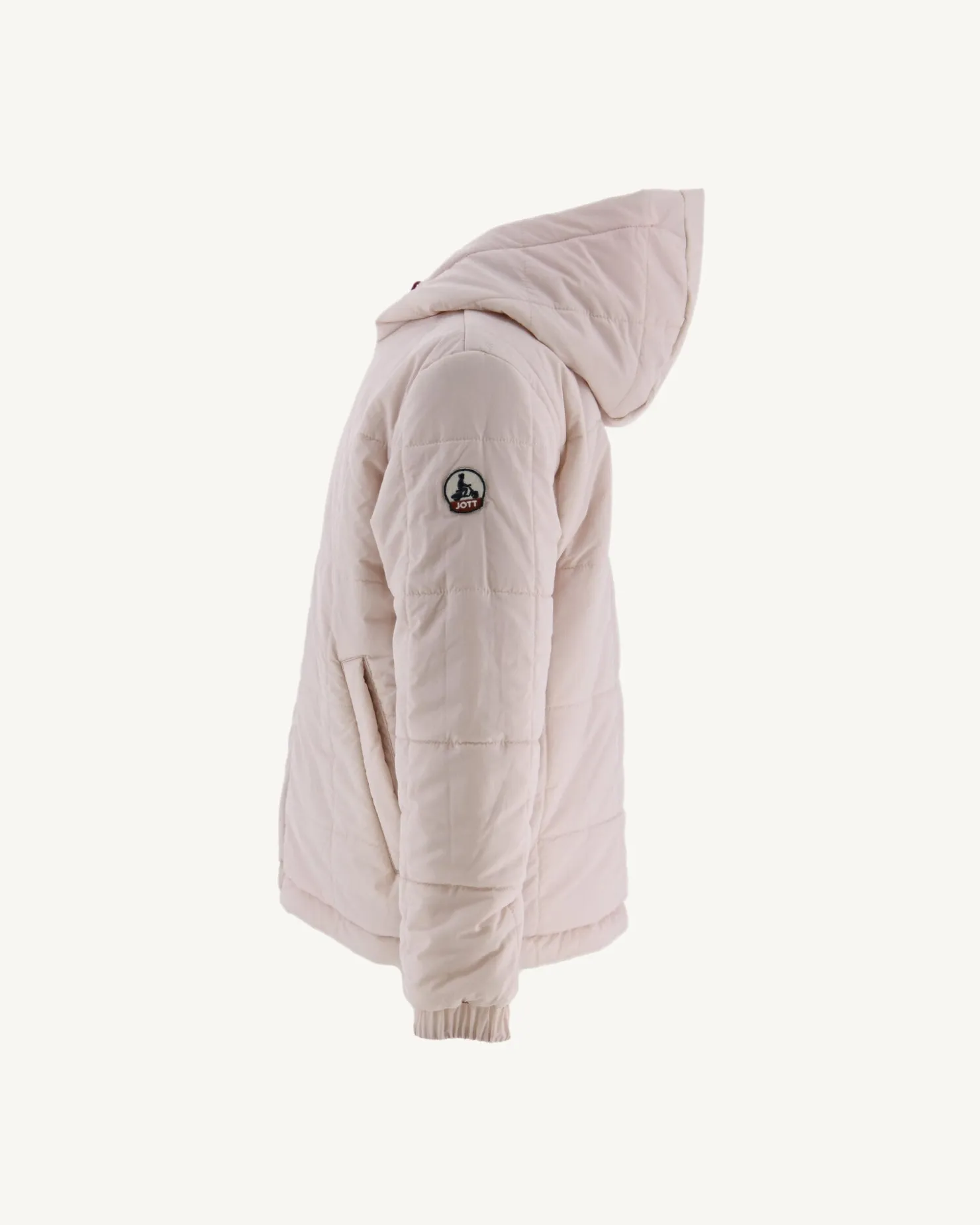 JOTT Reversible Ultralight Down Jacket With Hood Intense Pink/Light Pink Ch 4570 Wild Pink / Soft Pink Hot