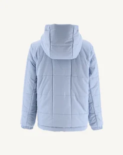 JOTT Reversible Ultralight Down Jacket With Hood Army/Light Blue Child Ross 2551 Army / Soft Blue Clearance