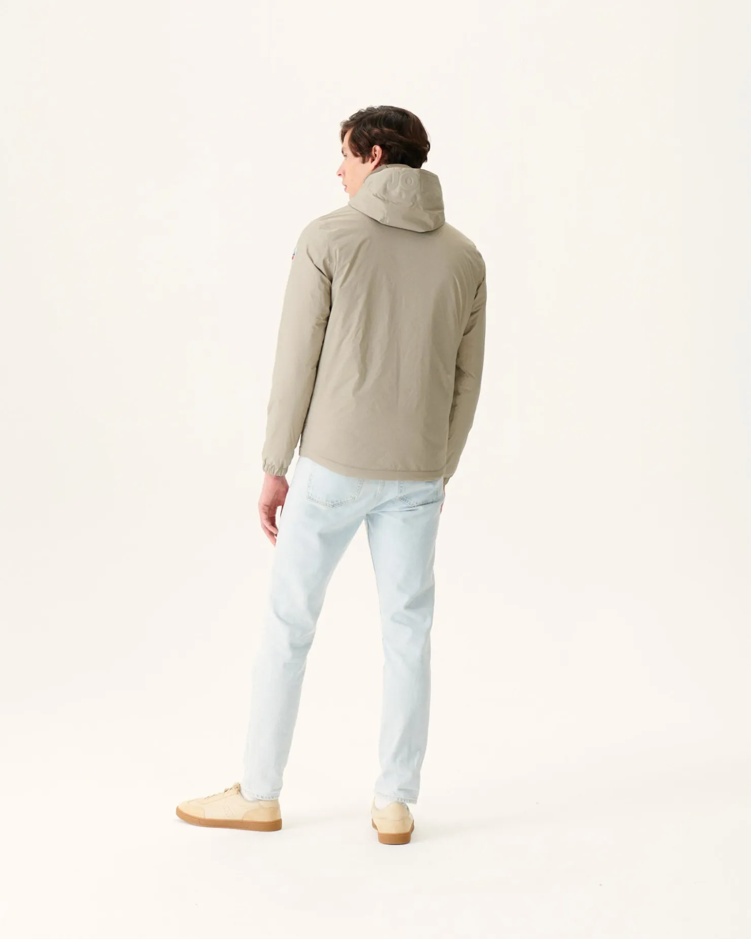 JOTT Reversible Ultralight Hooded Down Jacket Beige/Taupe Vigo 8041 Beige / Taupe Best Sale