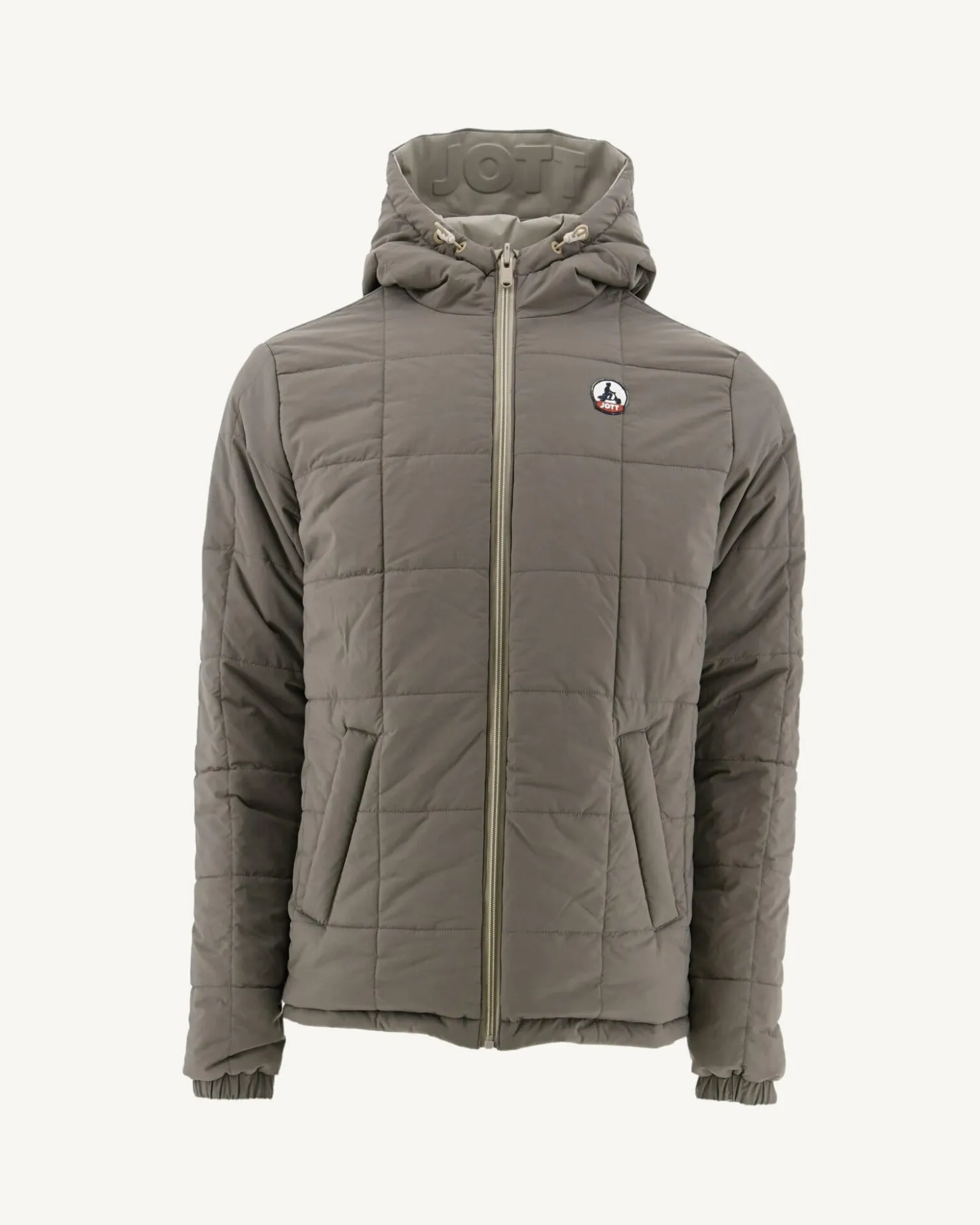 JOTT Reversible Ultralight Hooded Down Jacket Beige/Taupe Vigo 8041 Beige / Taupe Best Sale