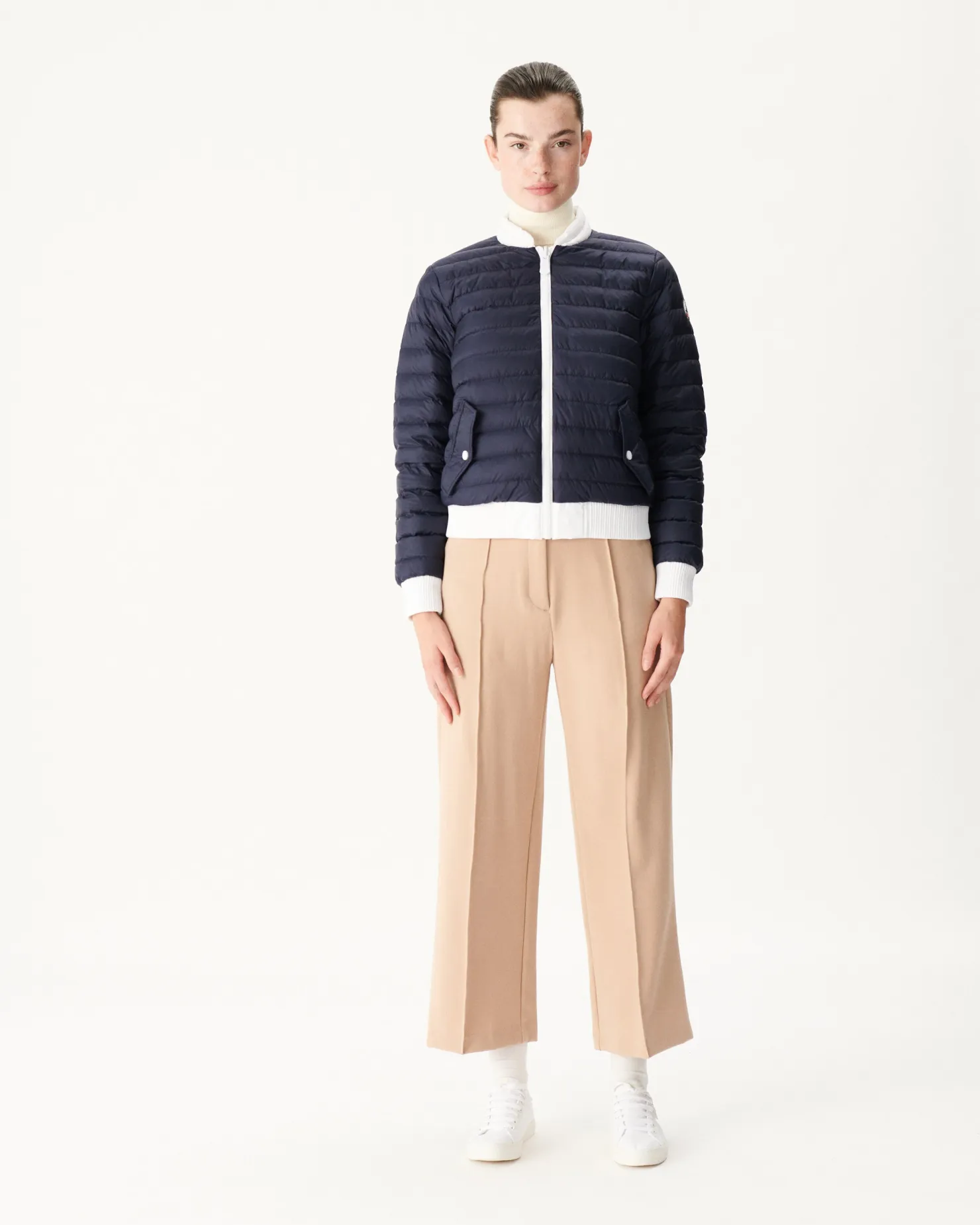 JOTT Reversible White/Navy Down Jacket Hanoi 913 White/Navy Best Sale