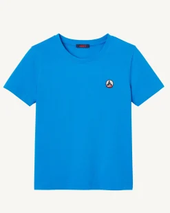 JOTT Rio Children'S Azur Round-Neck Cotton T-Shirt 183 Azure Cheap