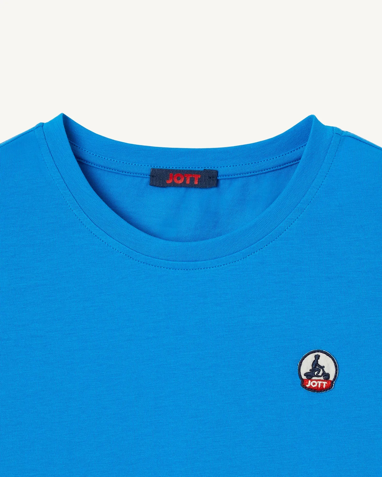 JOTT Rio Children'S Azur Round-Neck Cotton T-Shirt 183 Azure Cheap