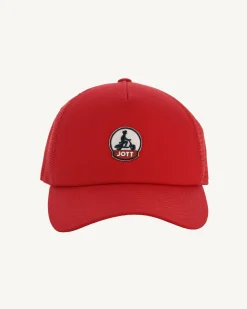 JOTT Rouge Rise Cotton And Mesh Cap 300 Red Shop