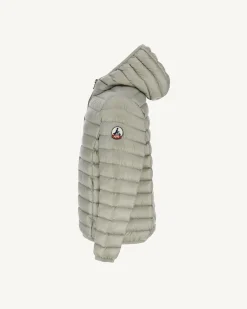 JOTT Sage Hugo Children'S Lightweight Hooded Down Jacket 826 Sage Cheap
