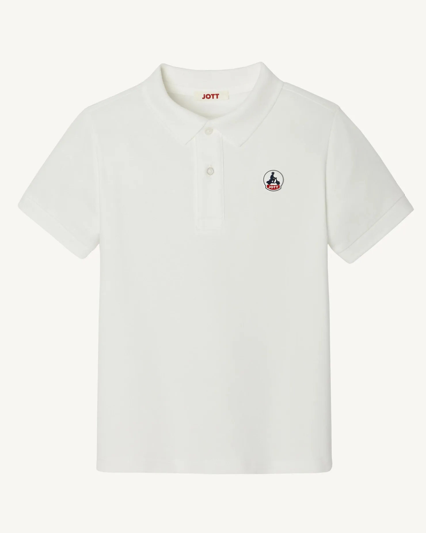 JOTT Salvador Children'S White Polo Shirt 901 White Cheap